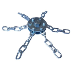 ZESTAW LANCA DO CZYSZCZENIA KOMINA NA WIERTARKĘ 5M + 3 GŁOWICE (6)