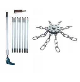 ZESTAW DO MECHANICZNEGO CZYSZCZENIA KOMINA OD...