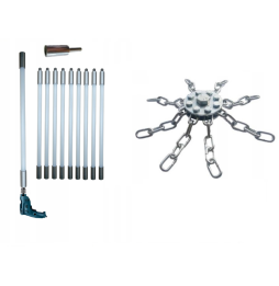 ZESTAW DO MECHANICZNEGO CZYSZCZENIA KOMINA OD...