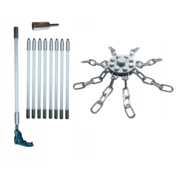 ZESTAW DO MECHANICZNEGO CZYSZCZENIA KOMINA OD...