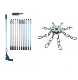 ZESTAW DO MECHANICZNEGO CZYSZCZENIA KOMINA OD...