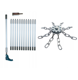 ZESTAW DO MECHANICZNEGO CZYSZCZENIA KOMINA OD...