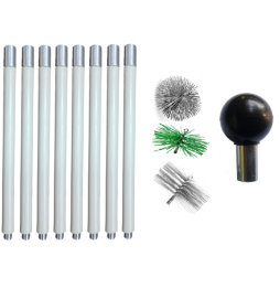 ZESTAW DO CZYSZCZENIA KOMINA OD DOŁU 11,2M 3...