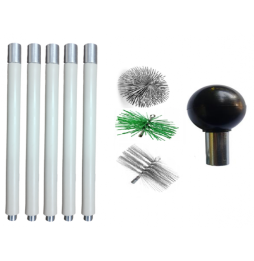 ZESTAW DO CZYSZCZENIA KOMINA OD DOŁU 7M 3...