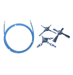 ZESTAW LANCA DO CZYSZCZENIA KOMINA NA WIERTARKĘ...