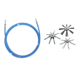 ZESTAW LANCA DO CZYSZCZENIA KOMINA NA WIERTARKĘ...