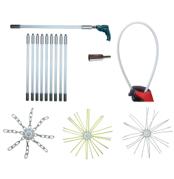 ZESTAW DO MECHANICZNEGO CZYSZCZENIA KOMINA OD...