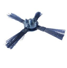 ZESTAW LANCA DO CZYSZCZENIA KOMINA NA WIERTARKĘ 5M + 3 GŁOWICE (4)